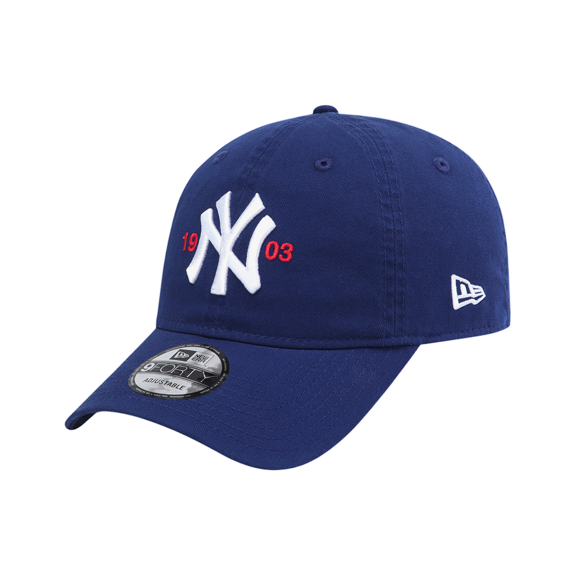 15206352 New Era MLB New York Yankees Year Number Unstructured Ball Cap Dark Royal