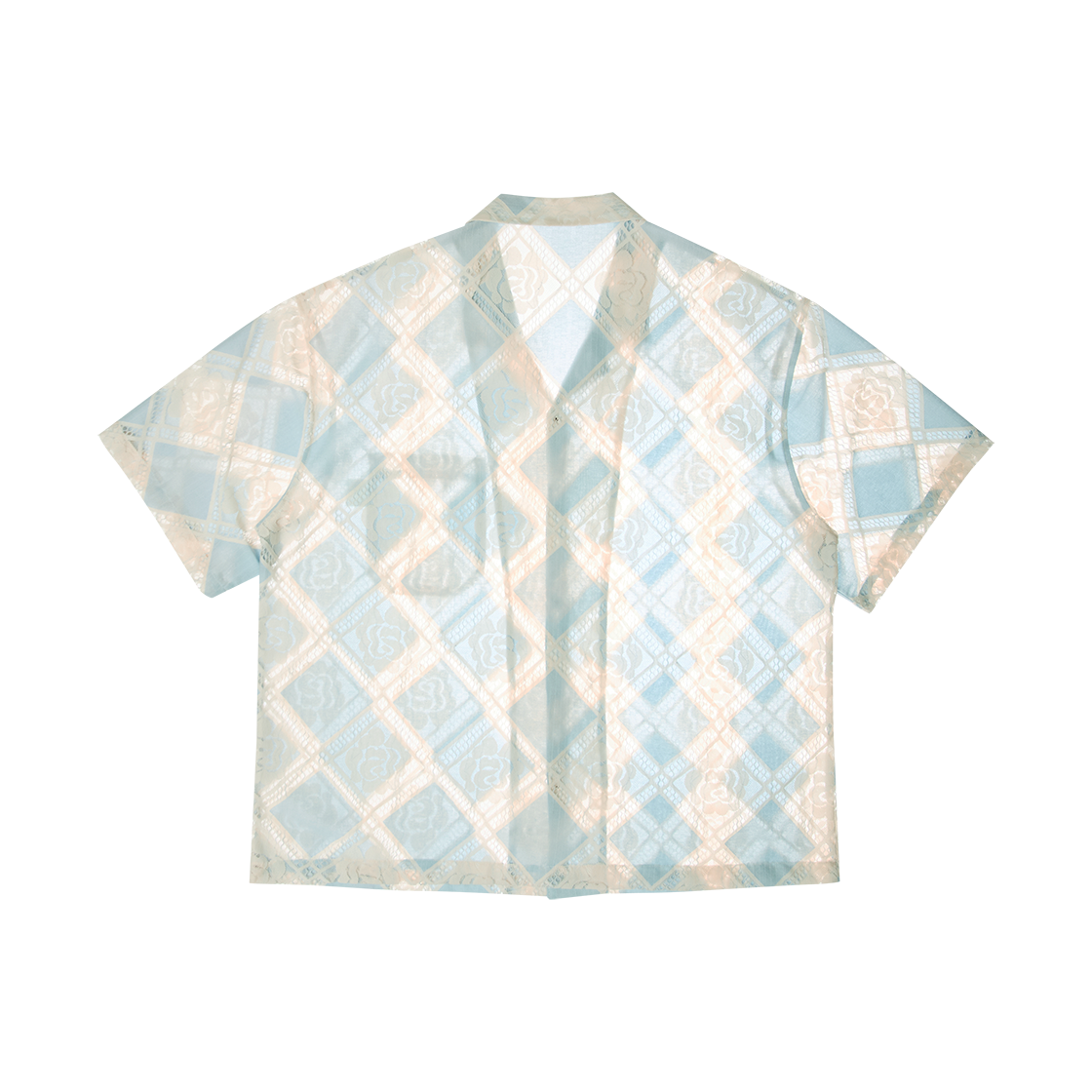 고트 레이스 하와이안 셔츠 스카이(GORT Lace Hawaiian Shirts Sky) - 2
