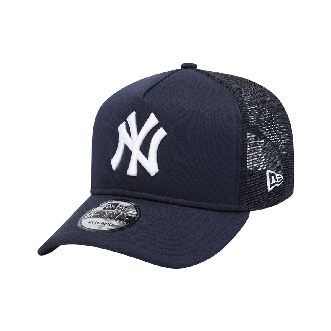 15206364 New Era MLB New York Yankees Sponge Series A-Frame Trucker Ball Cap Navy