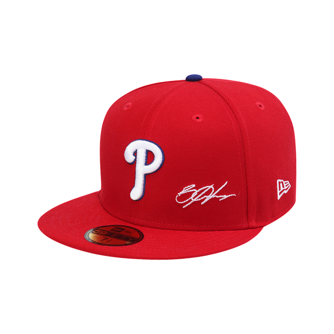 15206394 New Era MLB Philadelphia Phillies Bryce Harper Player Jersey Fitted Cap Scarlet