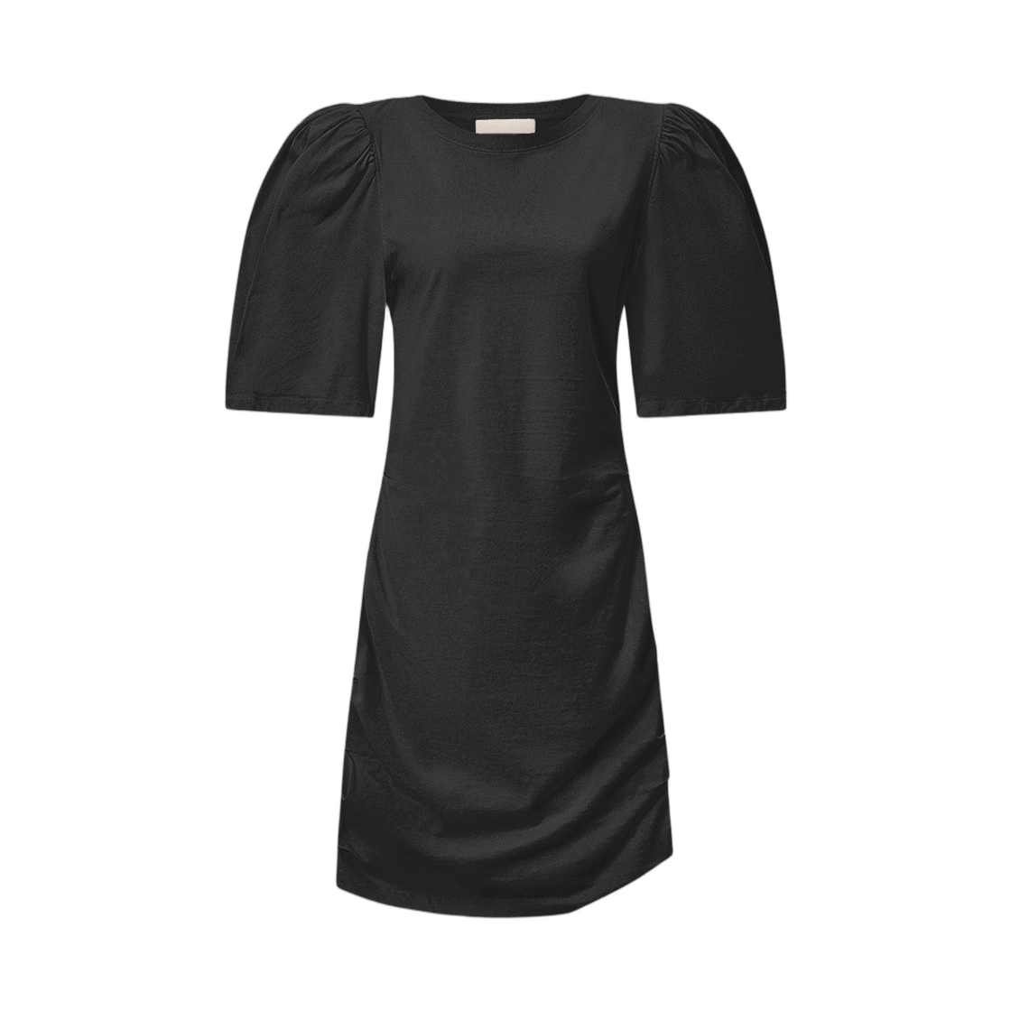 RO1038FA-A1N41I-01BK (W) Isabel Marant Mylda Organic Cotton Dress Black
