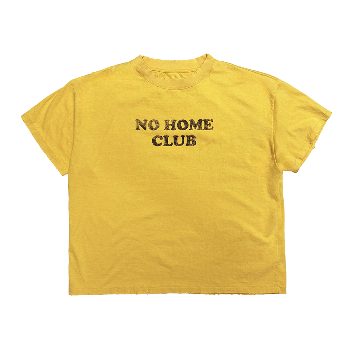 홈리스 노홈 클럽 빈티지 티 옐로우(Hommless No Home Club VTG Tee Yellow)