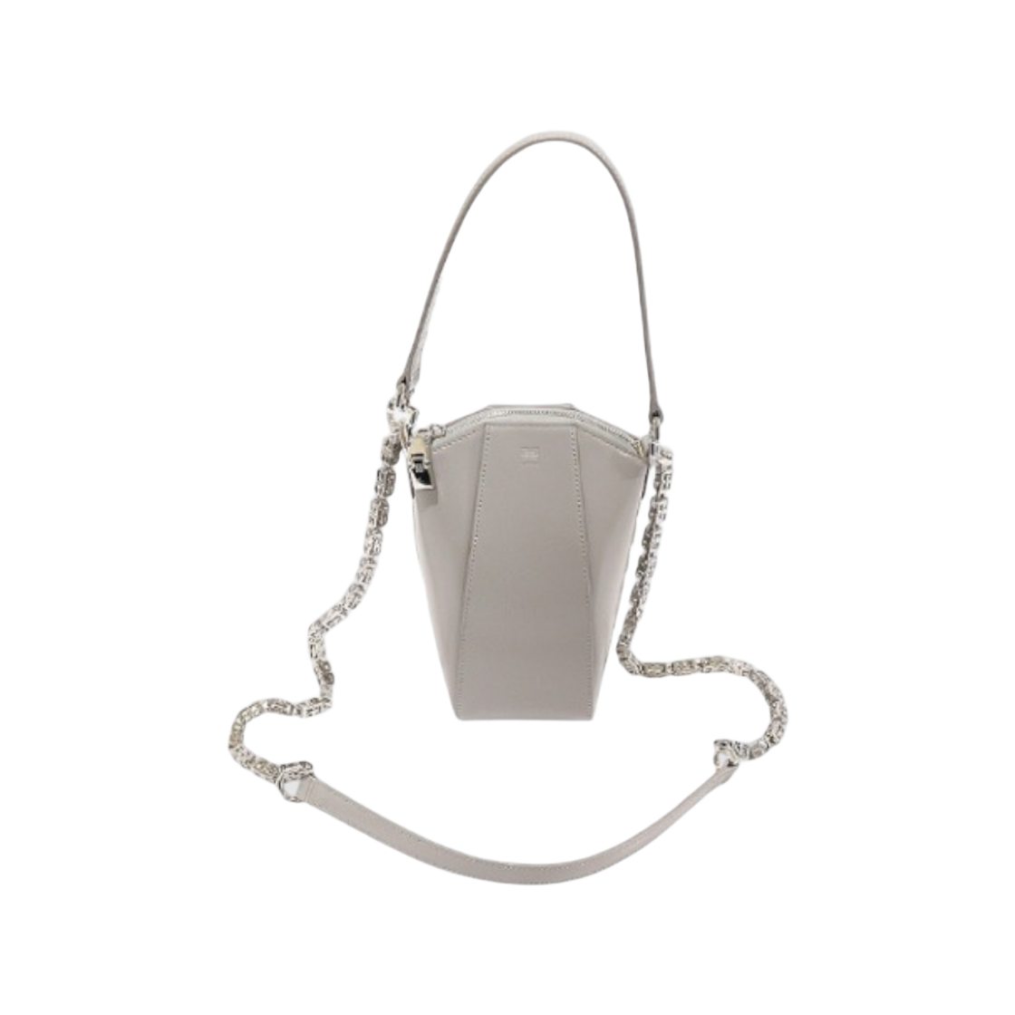 지방시 BBU01RB00D 그레이 복스 카프스킨 안티고나 버티컬 미니 체인 2WAY(Givenchy Antigona Vertical Mini Chain Bag Gray Box Calfskin)