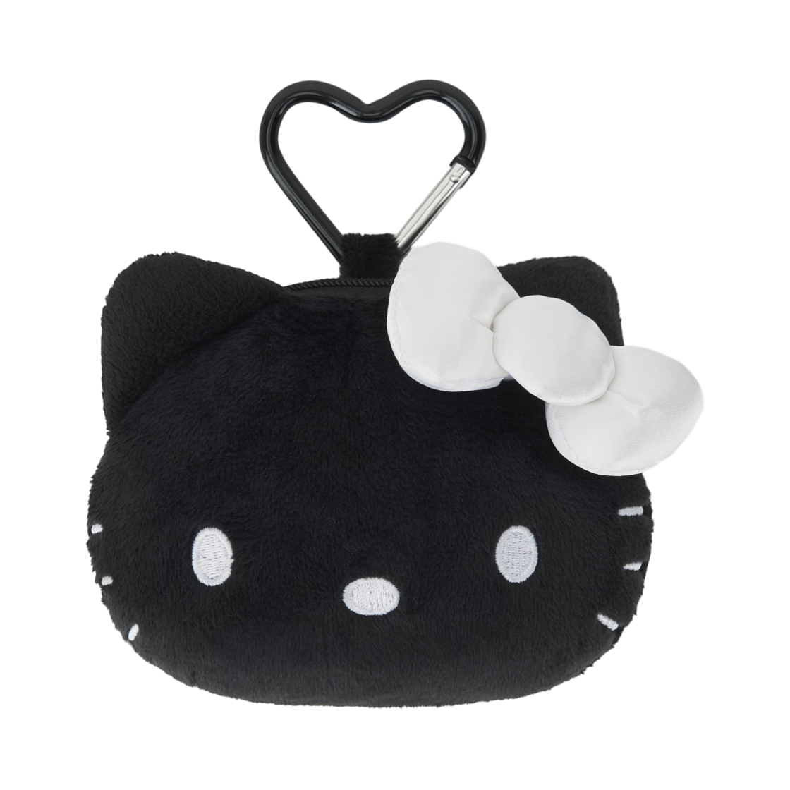 산리오 헬로 키티 마스코트 홀더 카라비너 모노크롬(Sanrio Hello Kitty Mascot Holder with Carabiner Monochrome)
