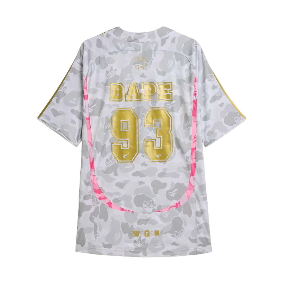 아디다스 x 베이프 팀가이스트 저지 화이트 - KR 사이즈(Adidas x BAPE Teamgeist Jersey White - KR Sizing) - 2