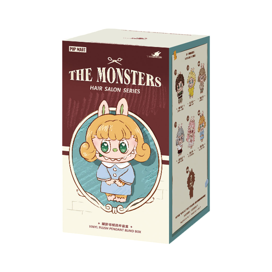 - Pop Mart The Monsters Hair Salon Series Vinyl Plush Sealed Case (1 Blind Box)