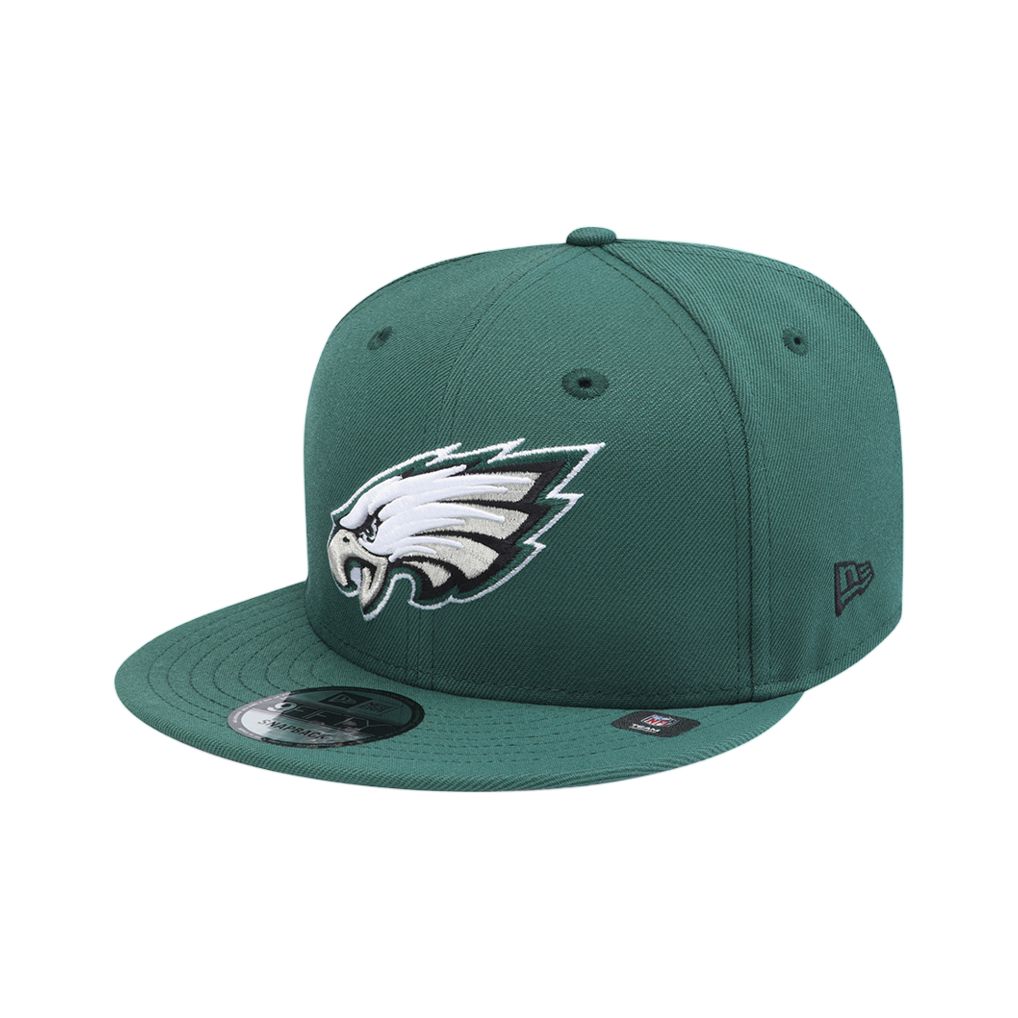 11872950 New Era NFL Philadelphia Eagles Basic Snapback Dark Green