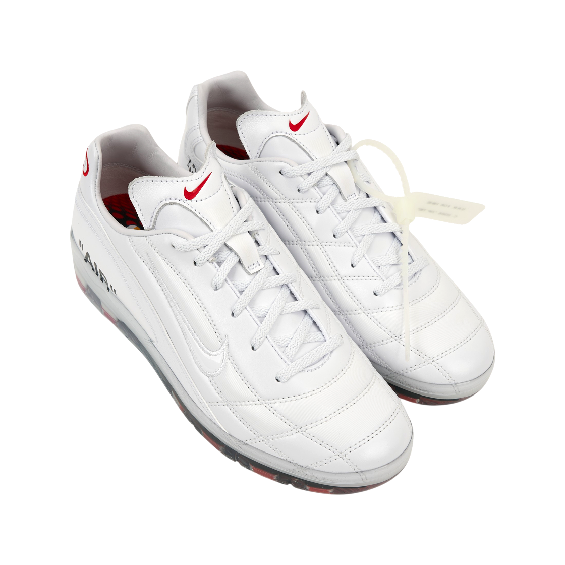 나이키 x 버질 아블로 아카이브 크라이오샷 줌 M9 화이트 앤 유니버시티 레드(Nike x Virgil Abloh Archive Cryoshot Zoom M9 White and University Red) - 4