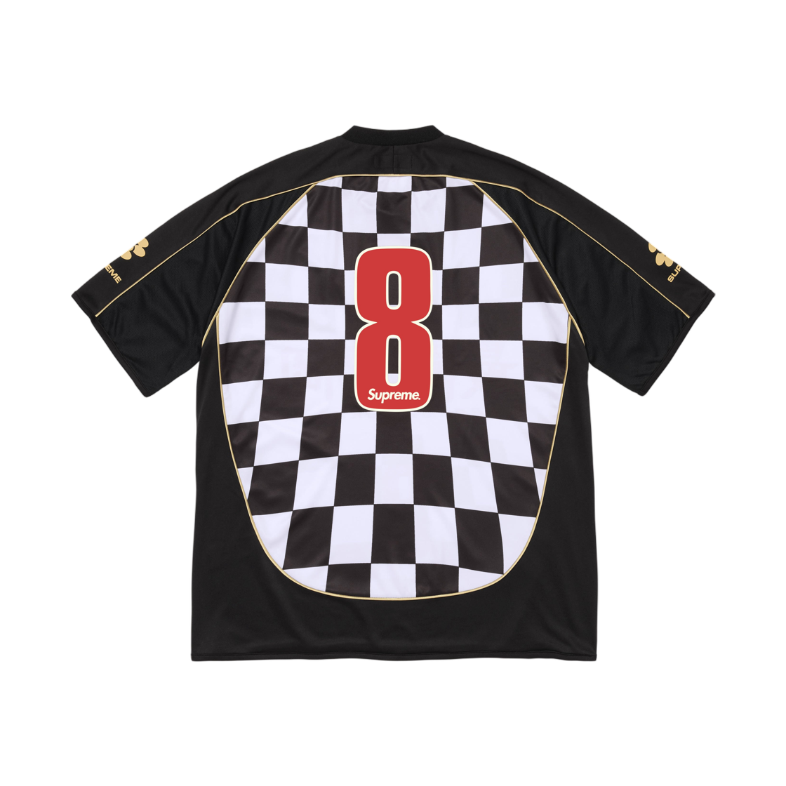 슈프림 체커보드 사커 저지 블랙 - 26SS(Supreme Checkerboard Soccer Jersey Black - 26SS) - 2