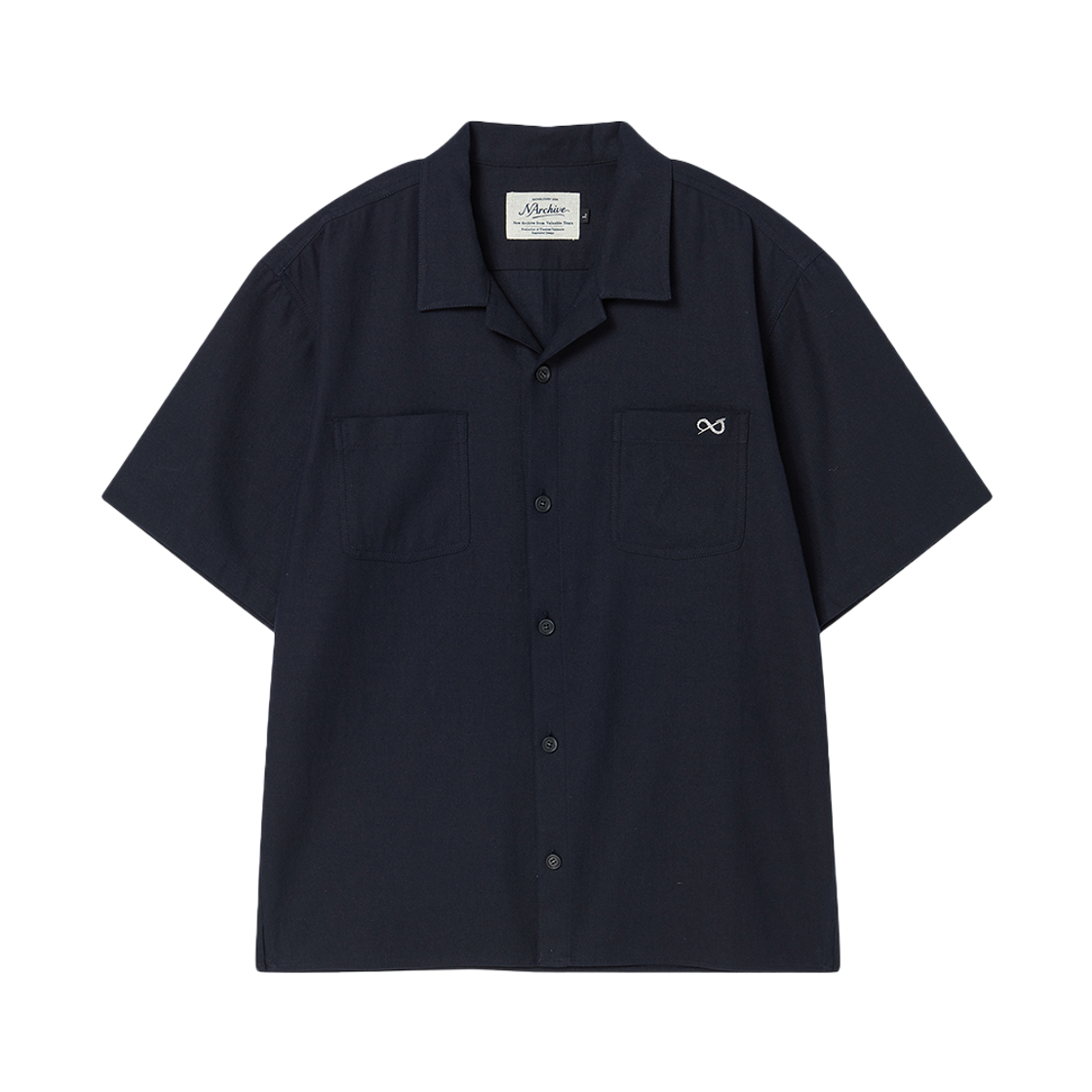 엔 아카이브 90's 프렌치 무드 포켓 셔츠 네이비(N ARCHIVE 90'S French Mood Pocket Shirts Navy) - 1