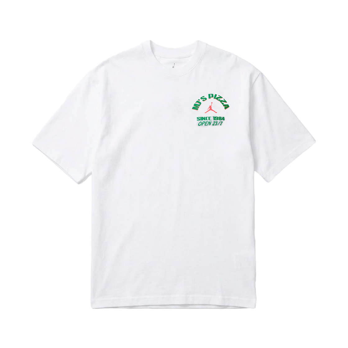 IF3166-100 Jordan Graphic T-Shirt White Infrared 23 - Asia
