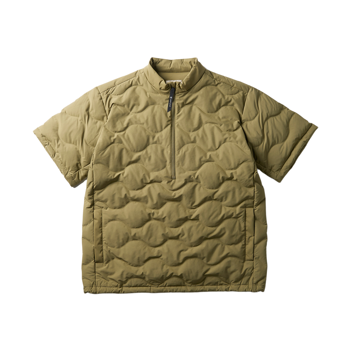 스노우 피크 심리스 퀼티드 다운 풀오버 올리브(Snow Peak Seamless Quilted Down Pullover Olive)