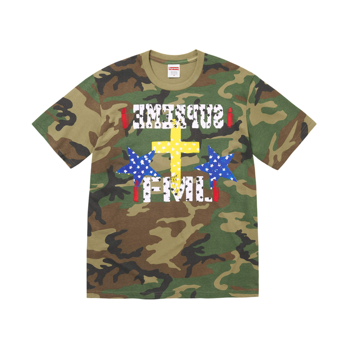 - Supreme FML T-Shirt Woodland Camo - 26SS