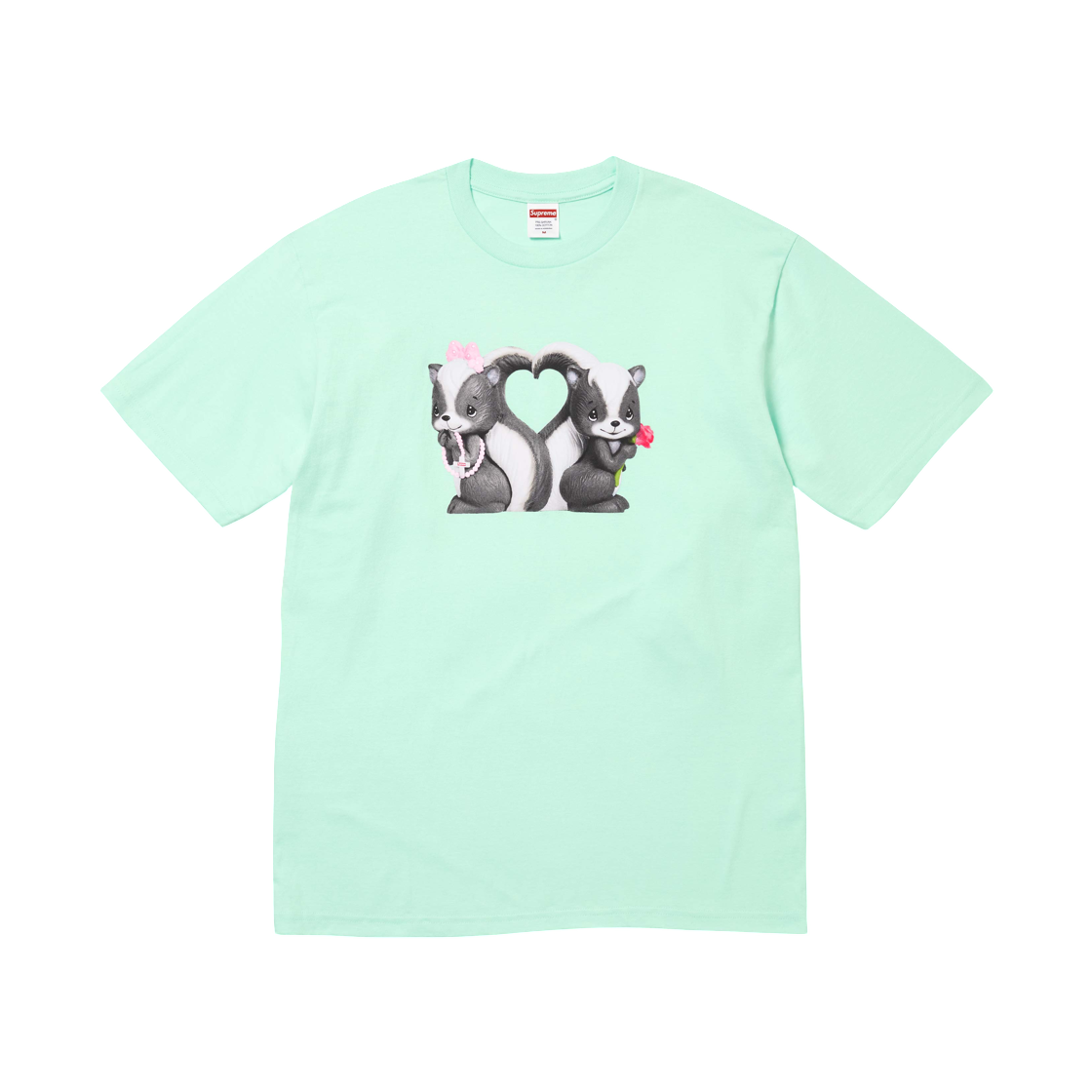 슈프림 스컹크 티셔츠 민트 - 26SS(Supreme Skunk T-Shirt Mint - 26SS) - 1