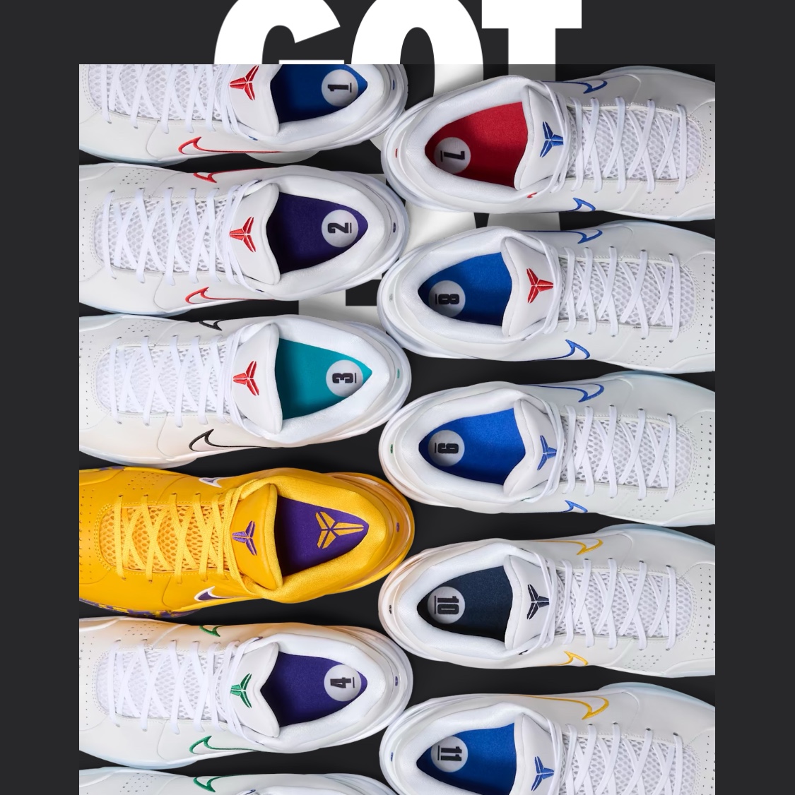 Nike Kobe 4 Protro Draft Pack Gold Purple (Opened Case) 착용 스타일