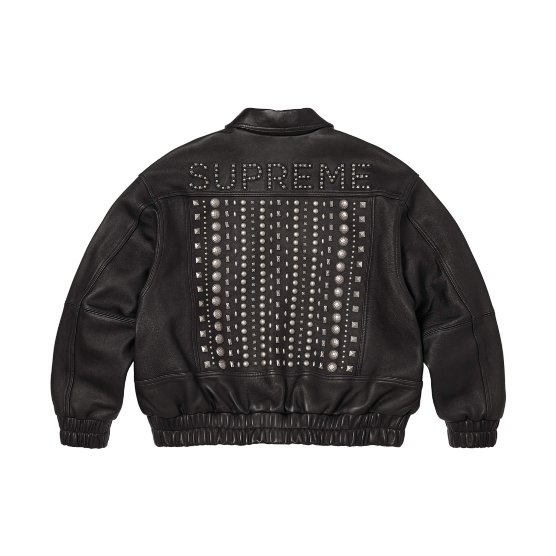 슈프림 멀티 스터드 레더 자켓 블랙 - 26SS(Supreme Multi Studded Leather Jacket Black - 26SS) - 2