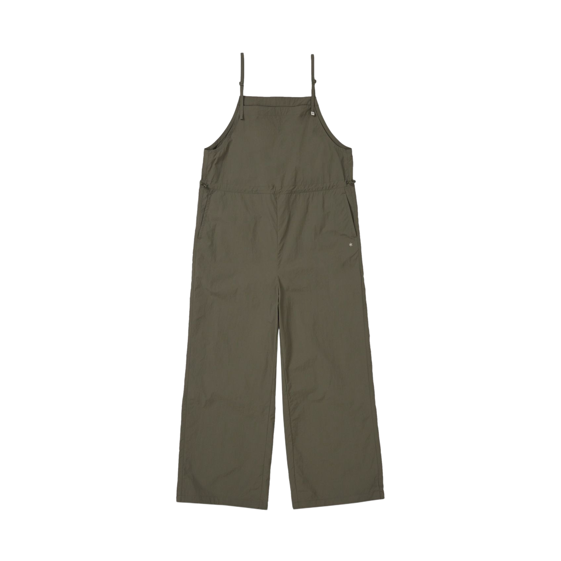 (W) 스노우 피크 타슬란 임프레션스 오버롤 카키((W) Snow Peak Taslan Impressions Overalls Khaki)