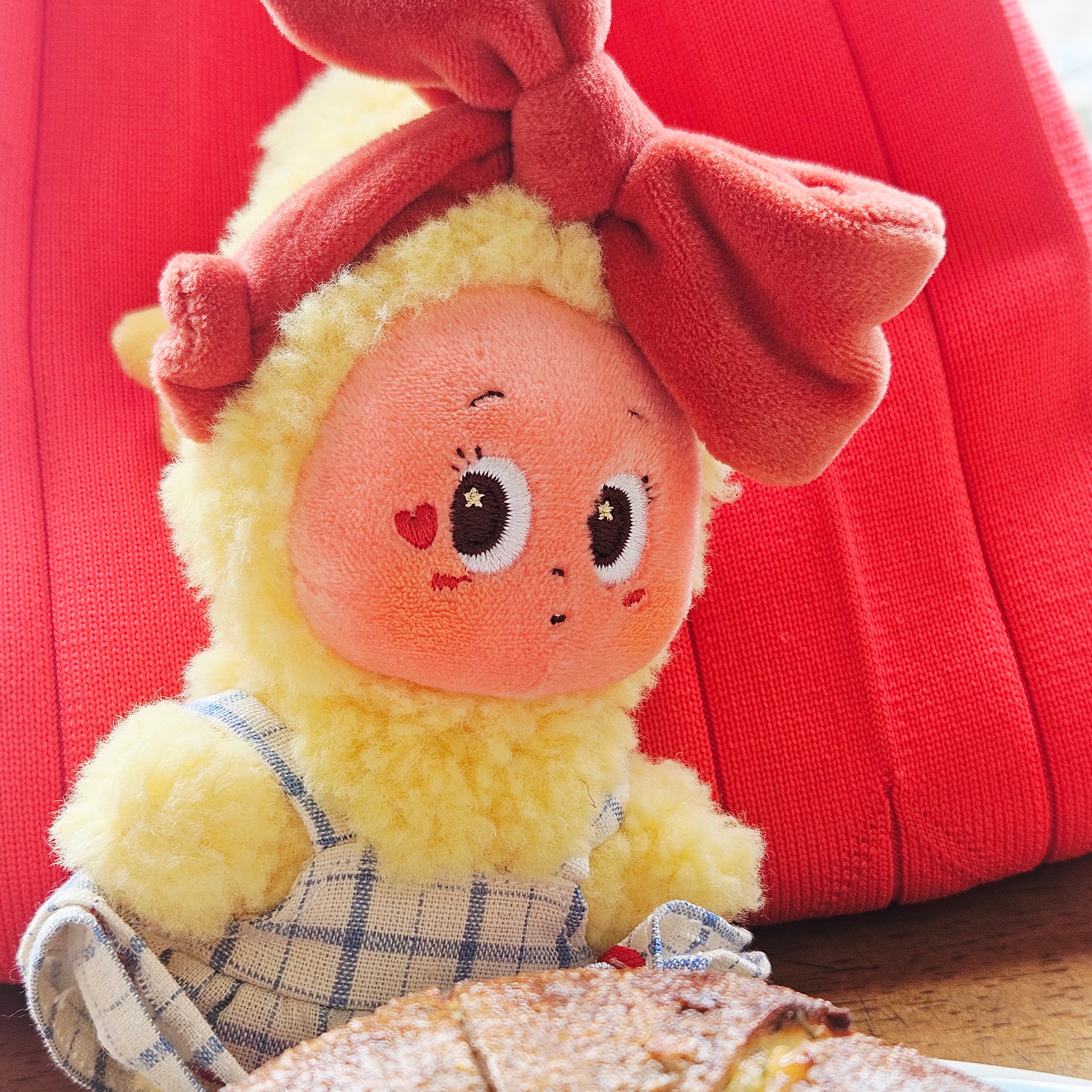 Pop Mart Twinkle Twinkle Crush On You Series Plush Pendent Skip A Beat (Opened Case) 착용 스타일 - 1