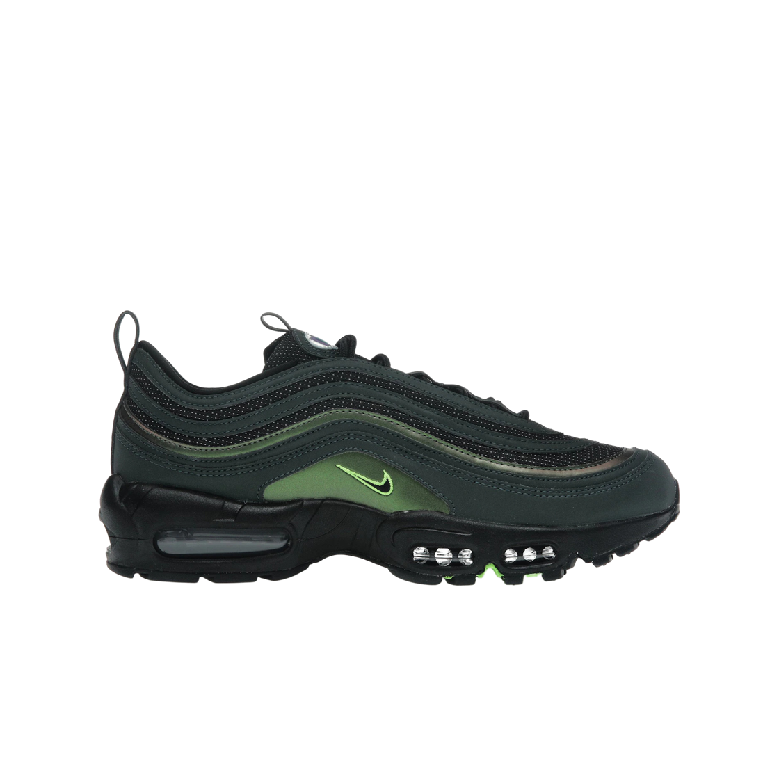 II1711-900 Nike Air Max 95/97 Black Electric Green