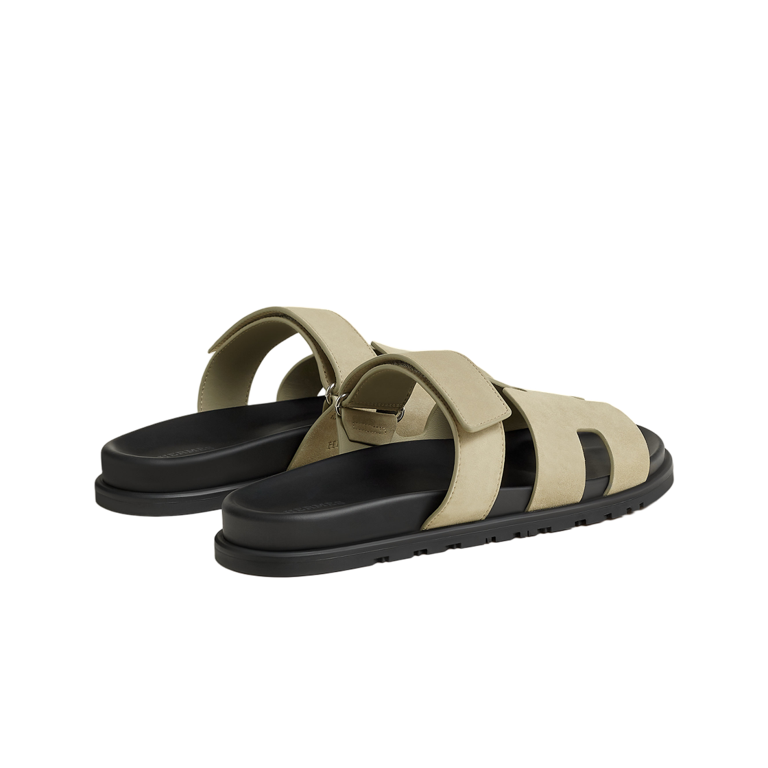 에르메스 시프레 샌들 스웨이드 고트스킨 & 베르 모자이크(Hermes Chypre Sandal Suede Goatskin & Vert Mosaique) - 2