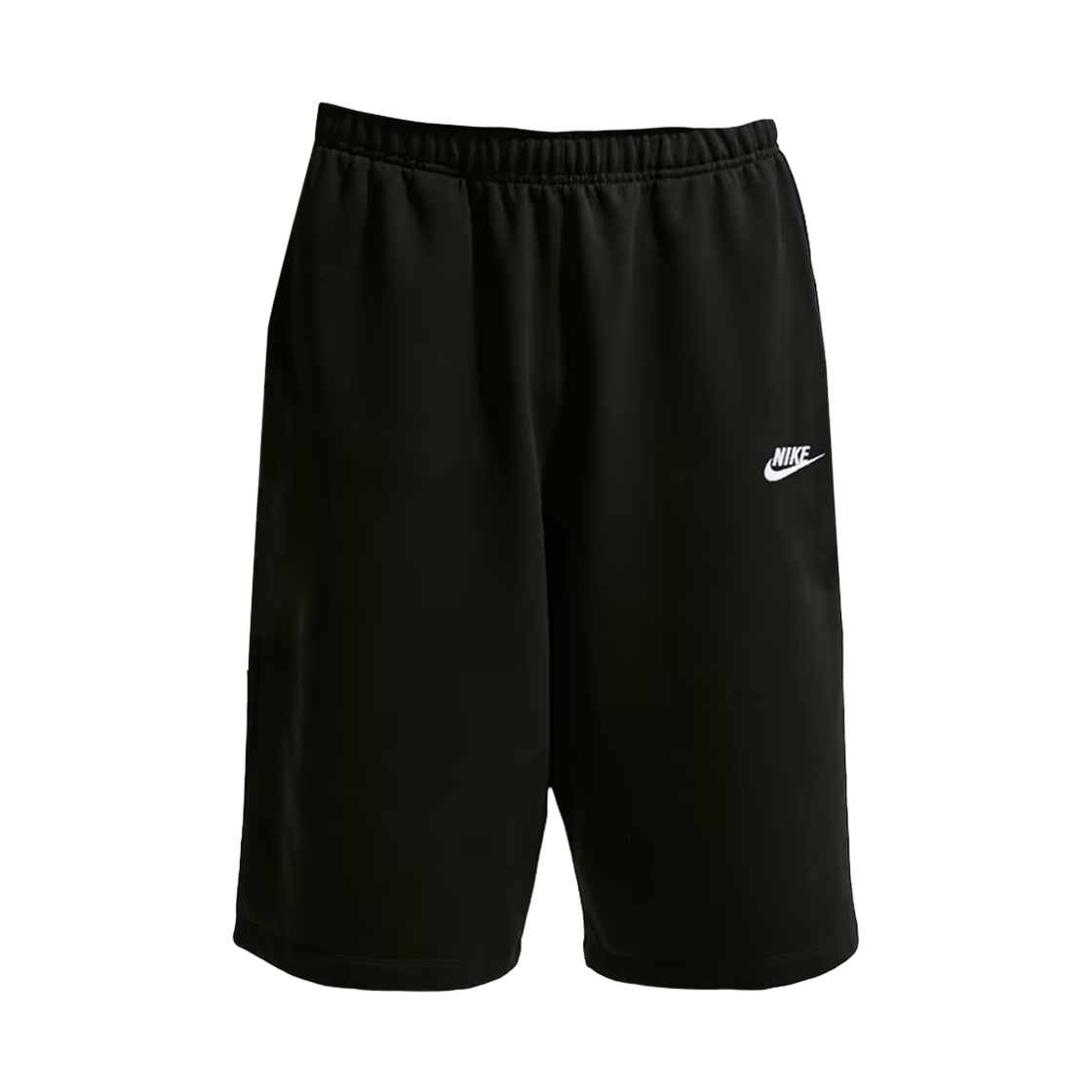 II5713-010 Nike NSW Club Oversize French Terry Shorts Black White - Asia