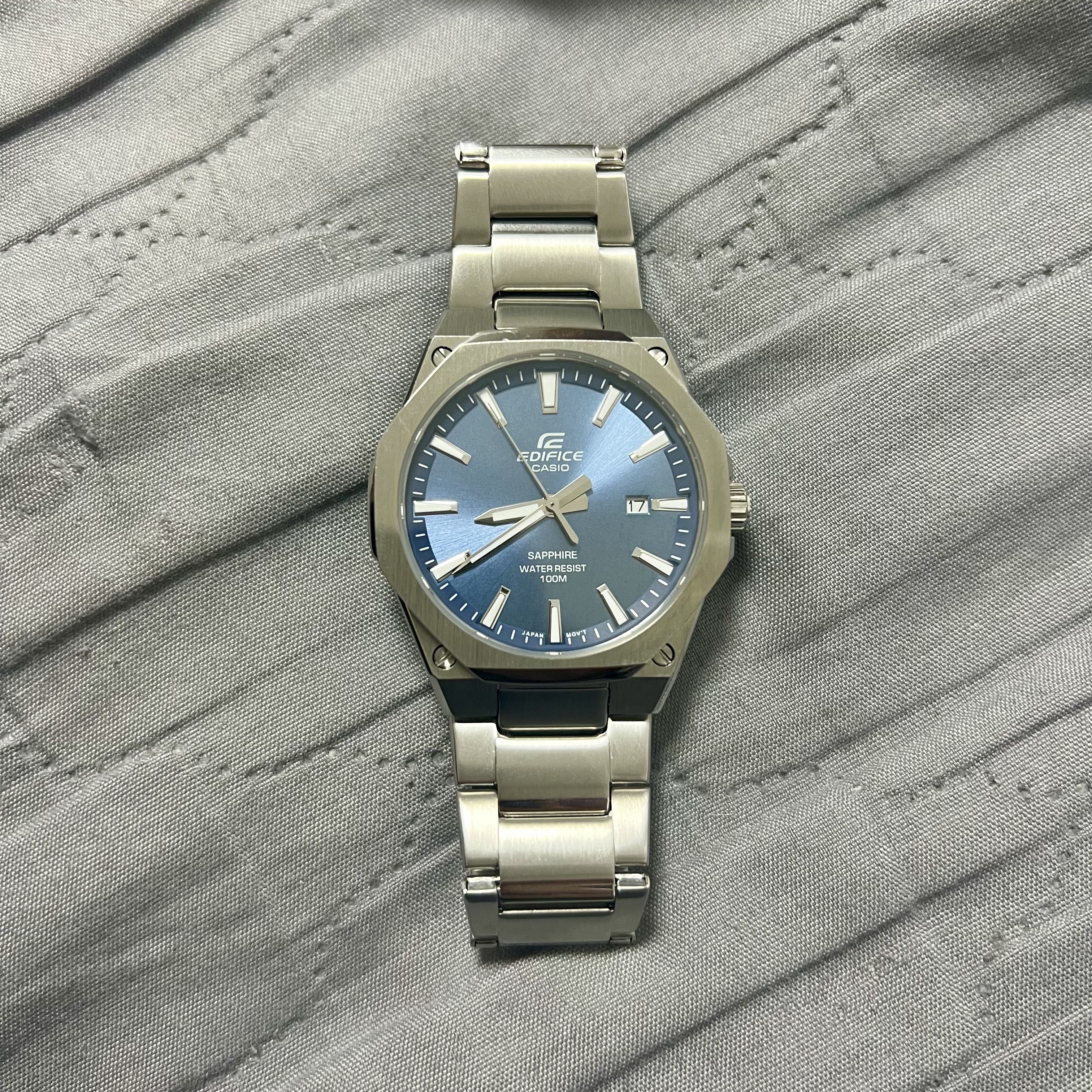 Casio EFR-S108D-2AVUDF 착용 스타일 - 1