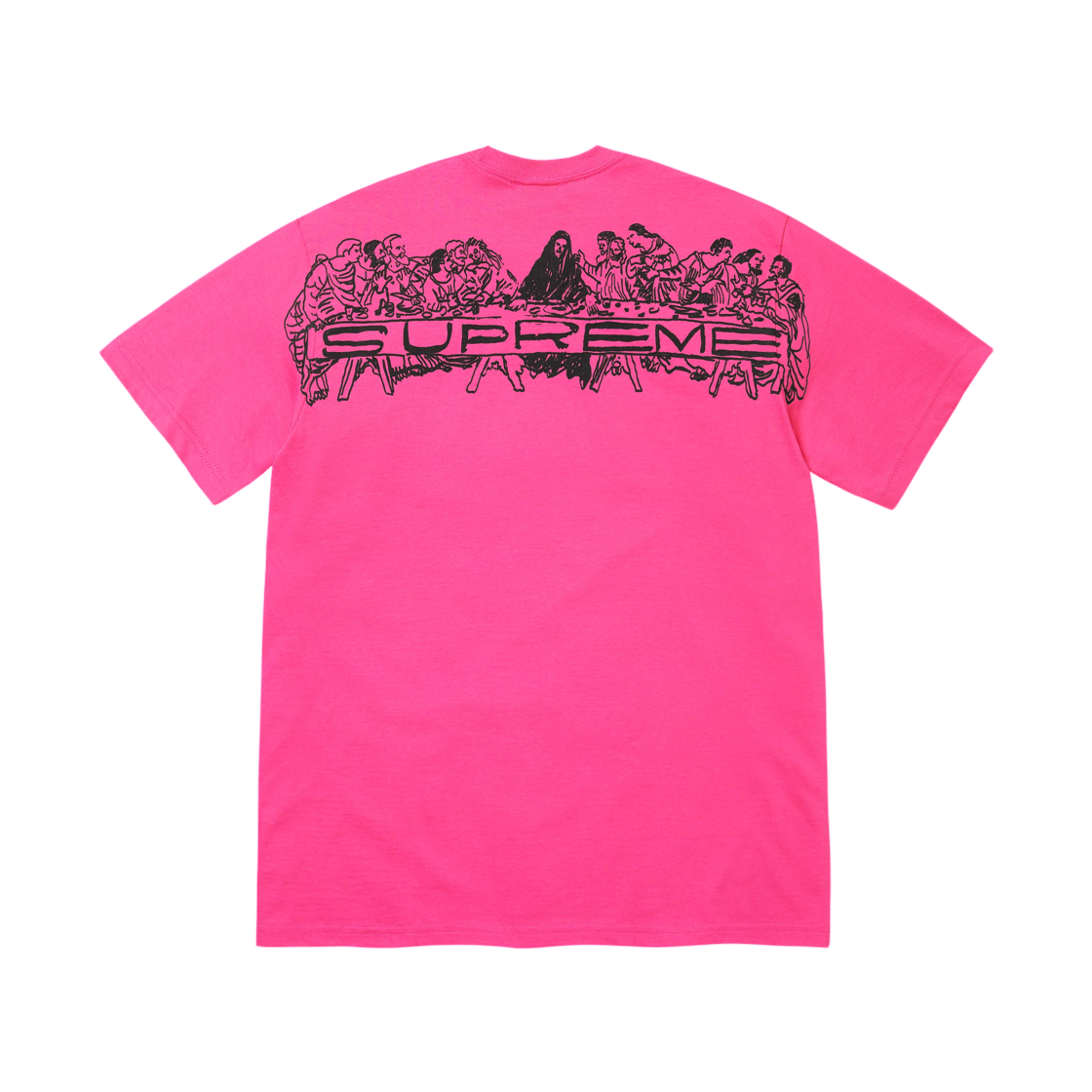 - Supreme Supper T-Shirt Fuchsia - 26SS
