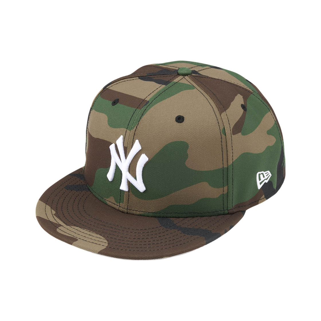 - Supreme x New York Yankees New Era Woodland Camo - 26SS