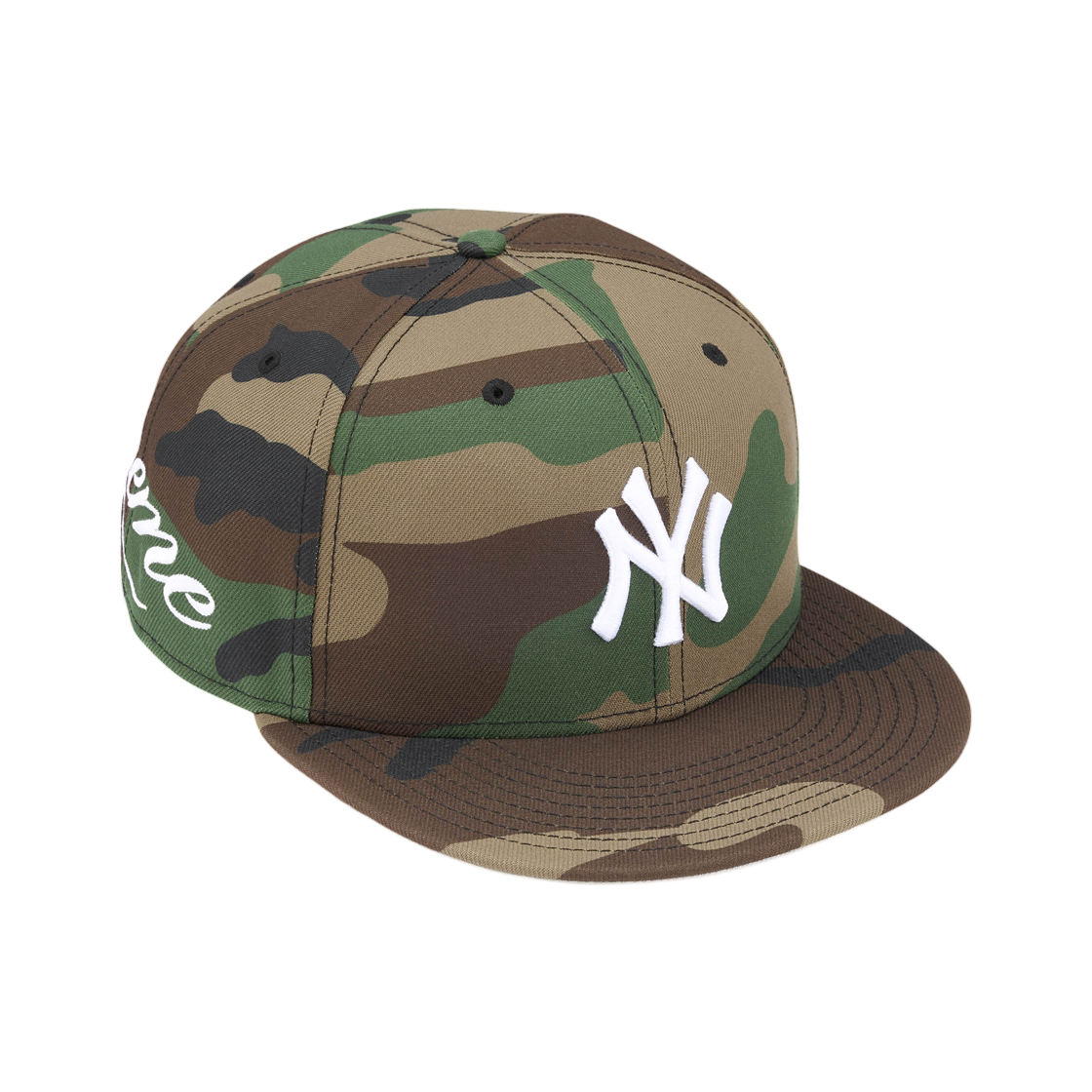 슈프림 x 뉴욕 양키스 뉴에라 우드랜드 카모 - 26SS(Supreme x New York Yankees New Era Woodland Camo - 26SS) - 2
