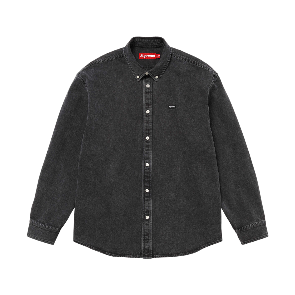 슈프림 스몰 박스 데님 셔츠 블랙 - 26SS(Supreme Small Box Denim Shirt Black - 26SS)