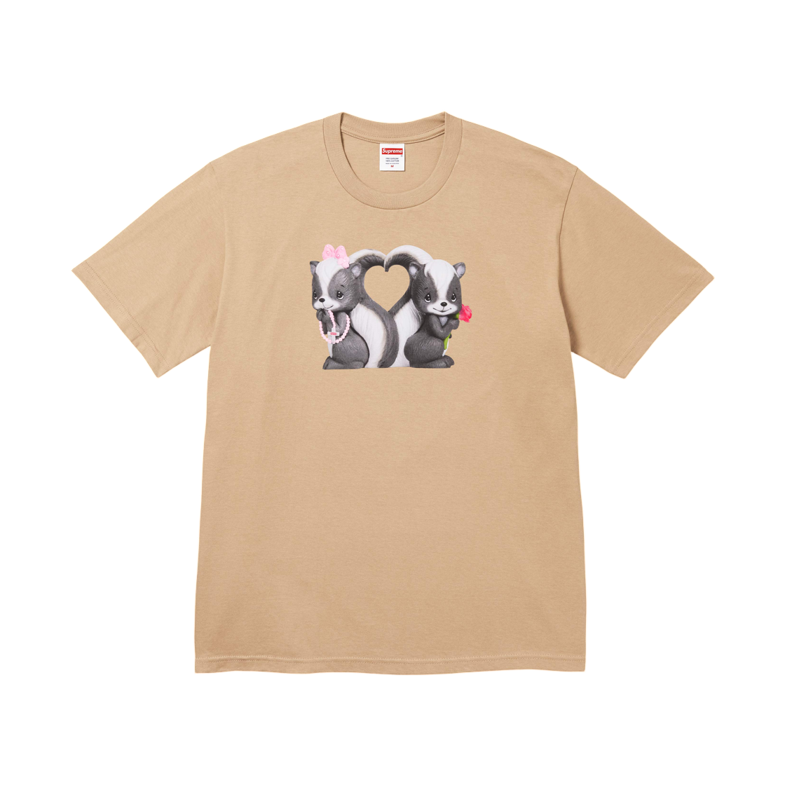 슈프림 스컹크 티셔츠 카키 - 26SS(Supreme Skunk T-Shirt Khaki - 26SS) - 1