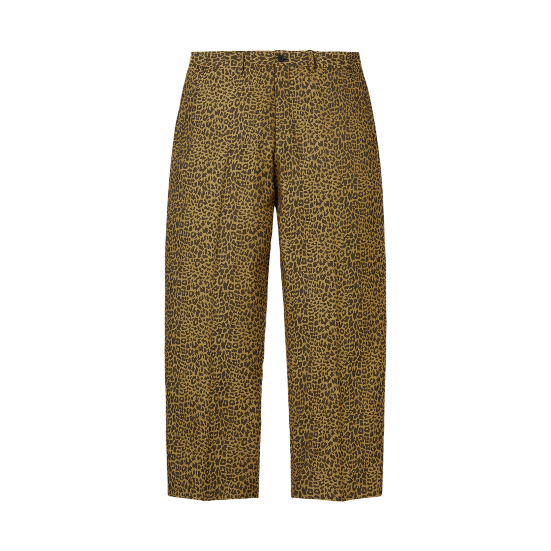- Supreme Leopard Wool Trouser Tan - 26SS