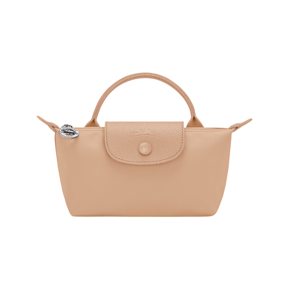 34175979105 Longchamp Le Pliage One Pouch Beige