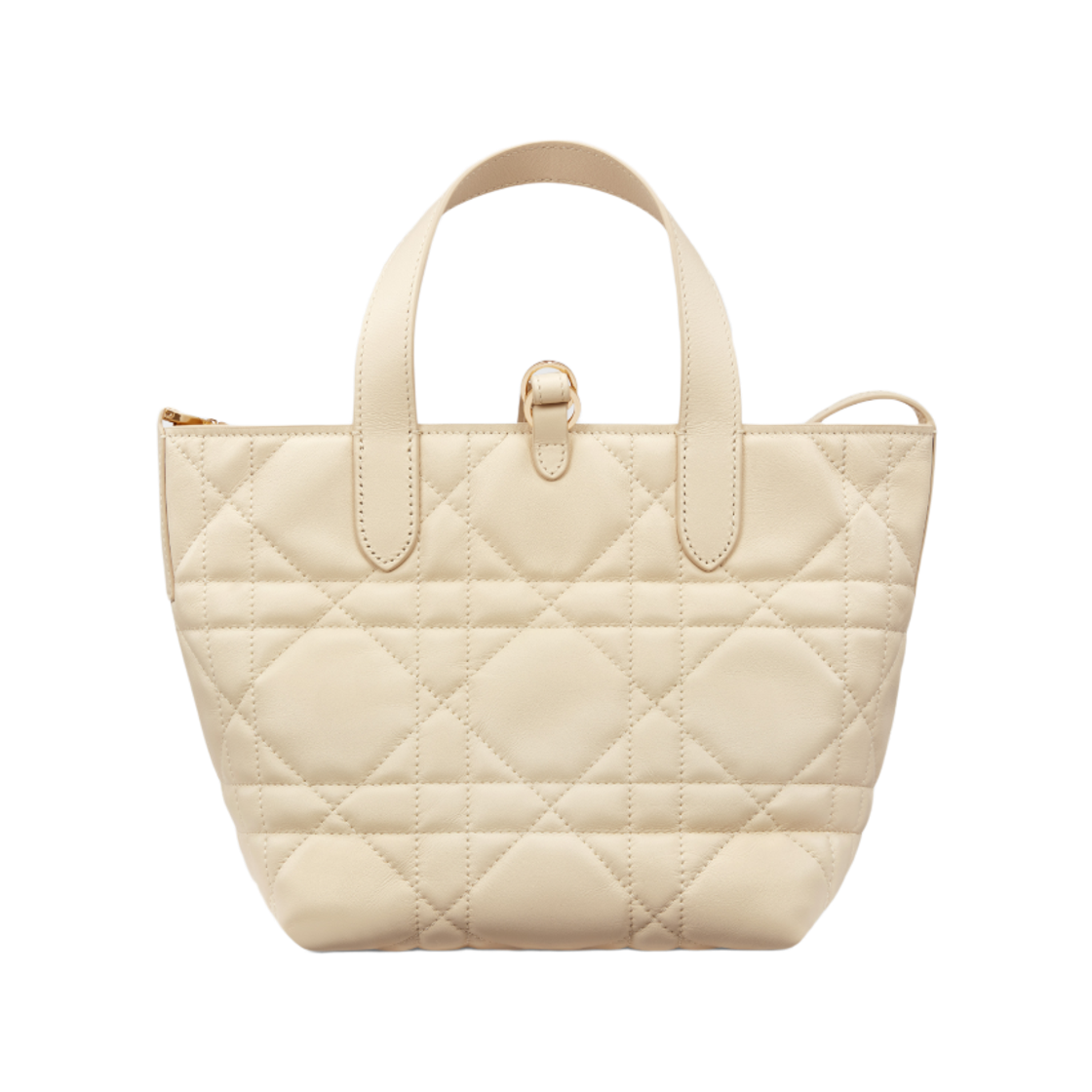 디올 매크로까나쥬 카프스킨 스몰 뚜주흐 버티컬 토트백 라이트 베이지(Dior Macrocannage Calfskin Small Toujours Vertical Tote Bag Light Beige) - 2
