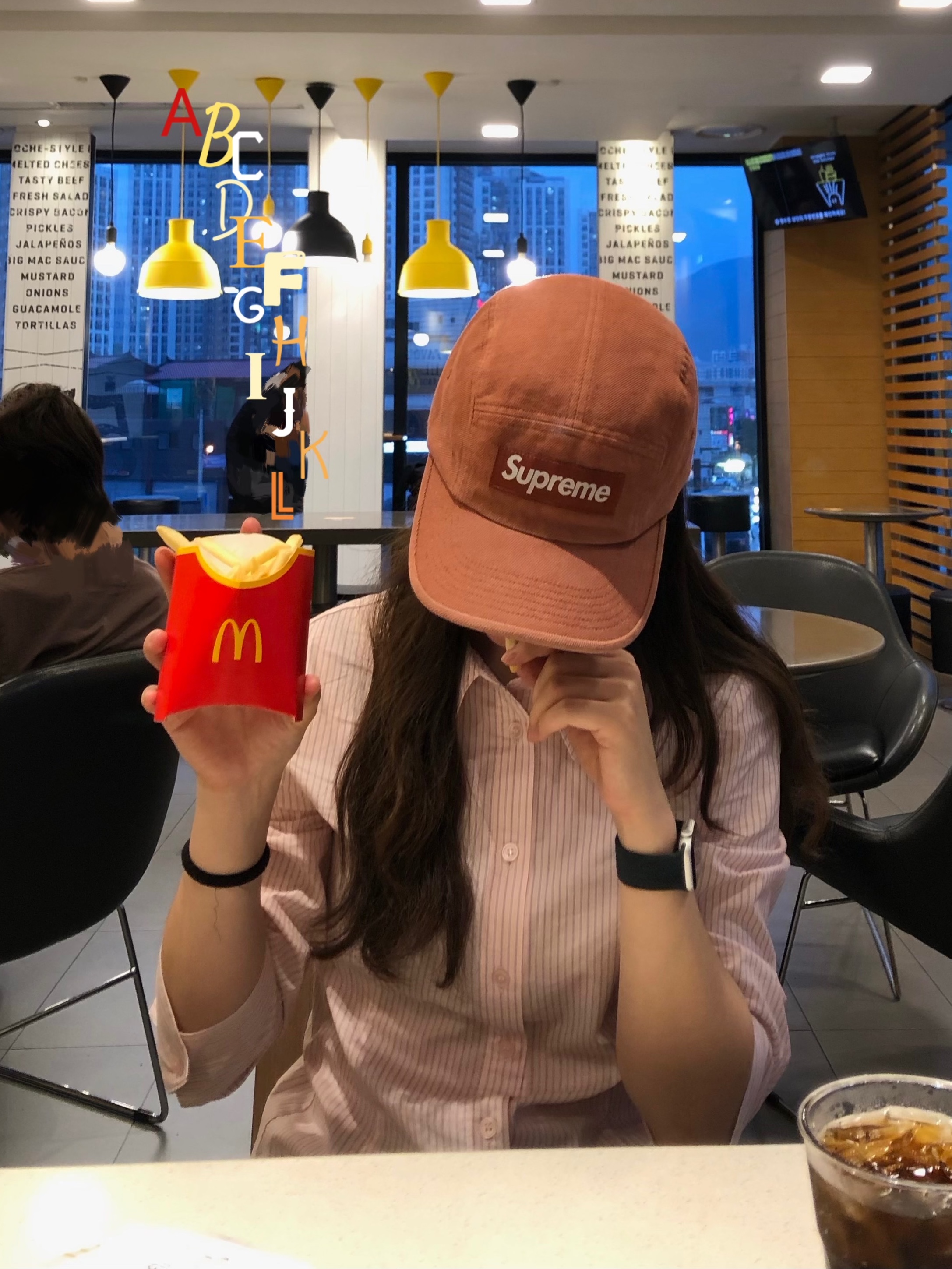 Supreme Denim Camp Cap Rust - 23SS 착용 스타일 - 3