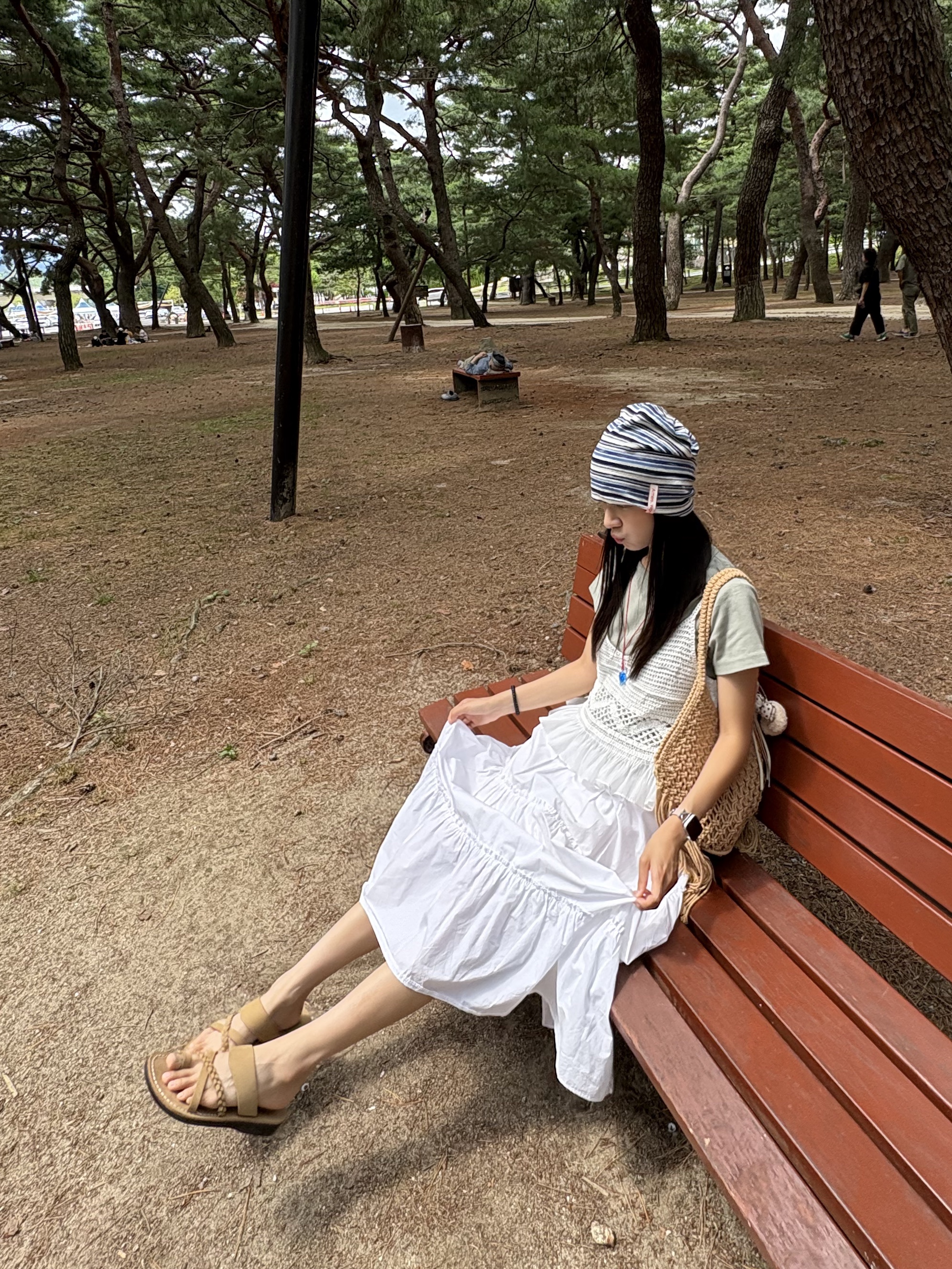 JERUSALEM SANDALS 1050NN Rebecca Yellow 착용 스타일 - 2