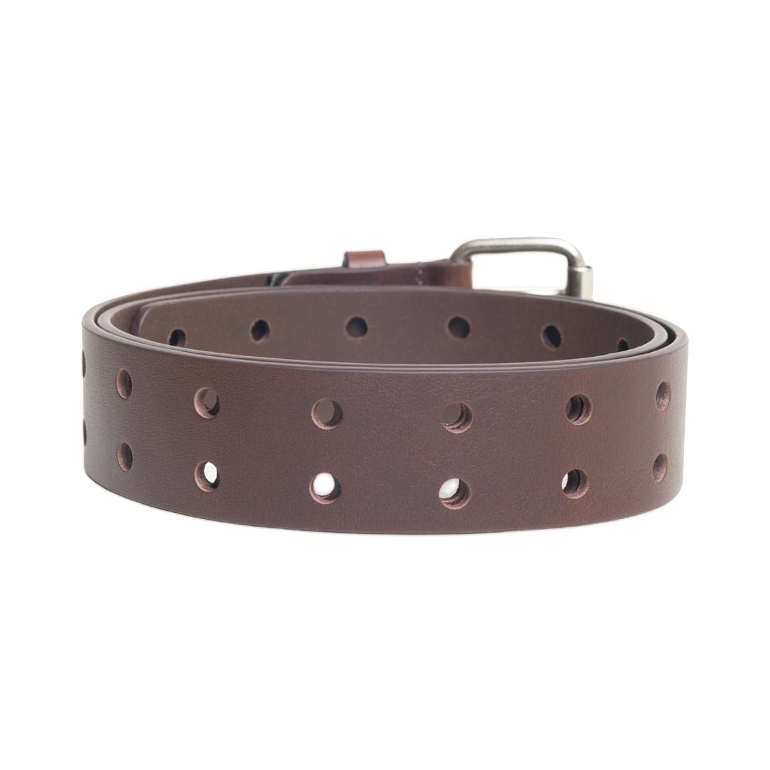 스투시 펀치 아웃 레더 벨트 브라운(Stussy Punch Out Leather Belt Brown) - 2