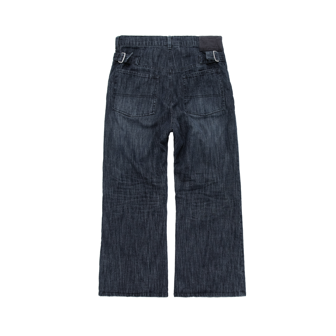 폴리테루 루즈드 에이지드 진 다크 인디고(Polyteru Loosed Aged Jeans Dark Indigo) - 2