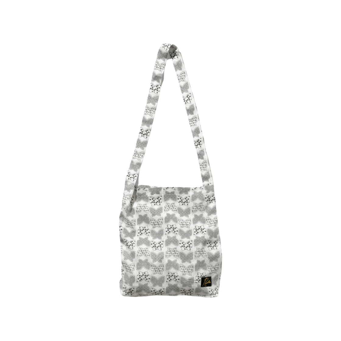 니들스 북 백 빠삐용 프린트 화이트(Needles Book Bag Papillon Print White)
