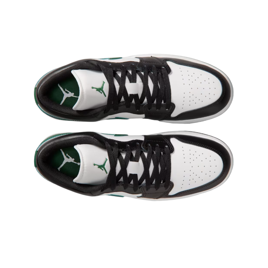 조던 1 로우 블랙 골지 그린(Jordan 1 Low Black Gorge Green) - 2