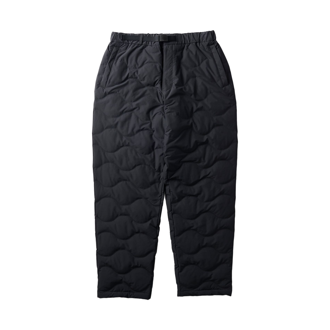 스노우 피크 심리스 퀼티드 다운 팬츠 블랙(Snow Peak Seamless Quilted Down Pants Black)