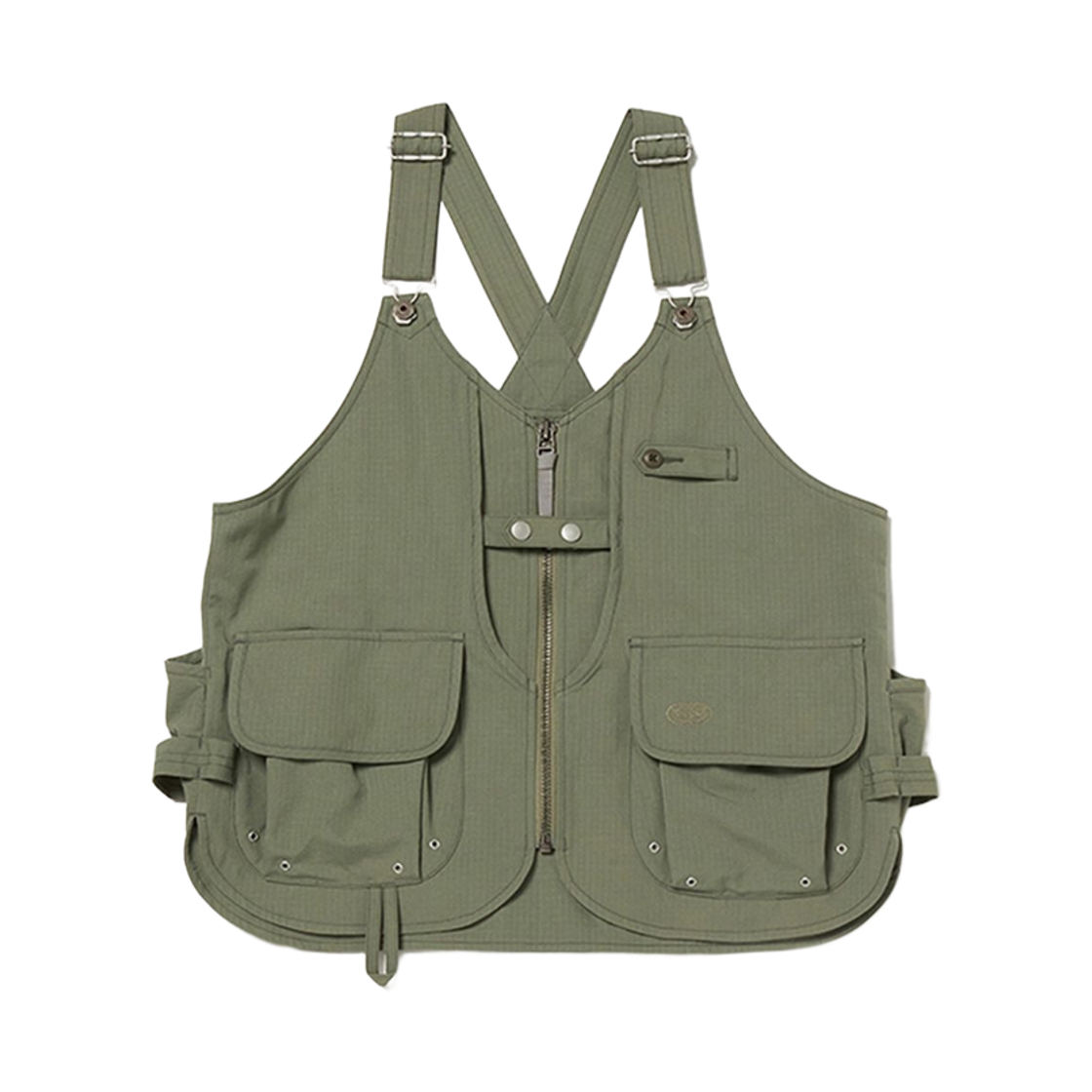 스노우 피크 타키비 립스탑 베스트 그레이 카키(Snow Peak Takibi Ripstop Vest Grey Khaki)