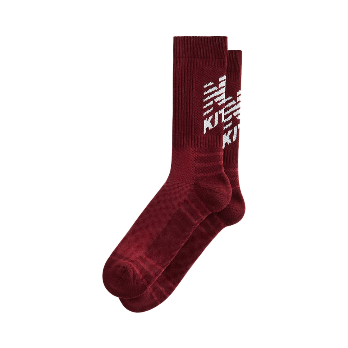 키스 x 뉴발란스 빅 로고 크루 삭스 바이킹 레드(Kith x New Balance Big Logo Crew Socks Biking Red)