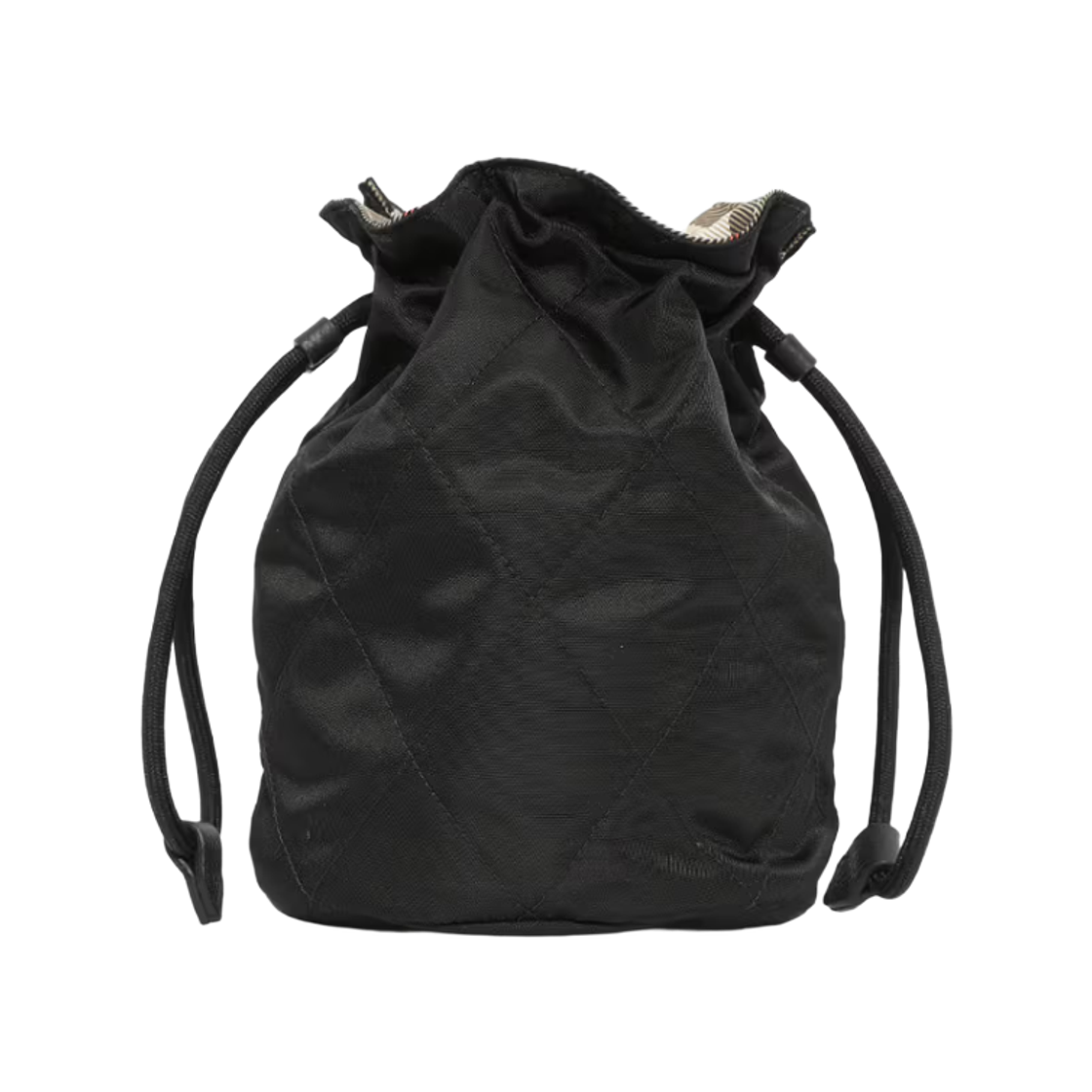 버버리 로고 퀼팅 나일론 체인 버킷백 블랙(Burberry Logo Quilting Nylon Chain Bucket Bag Black) - 2