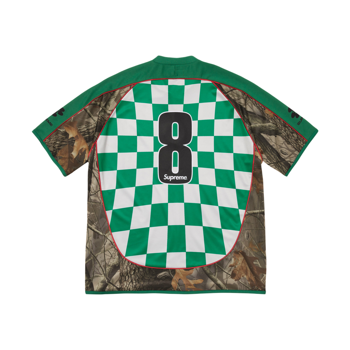 슈프림 체커보드 사커 저지 리얼트리 하드우즈 카모 - 26SS(Supreme Checkerboard Soccer Jersey Realtree Hardwoods Camo - 26SS) - 2