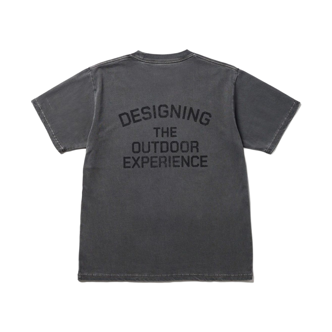 스노우 피크 리사이클 코튼 다이드 티셔츠 SPC 차콜(Snow Peak Recycled Cotton Dyed T-Shirt SPC Charcoal)
