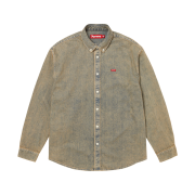 Supreme Small Box Denim Shirt Dirty Indigo - 26SS