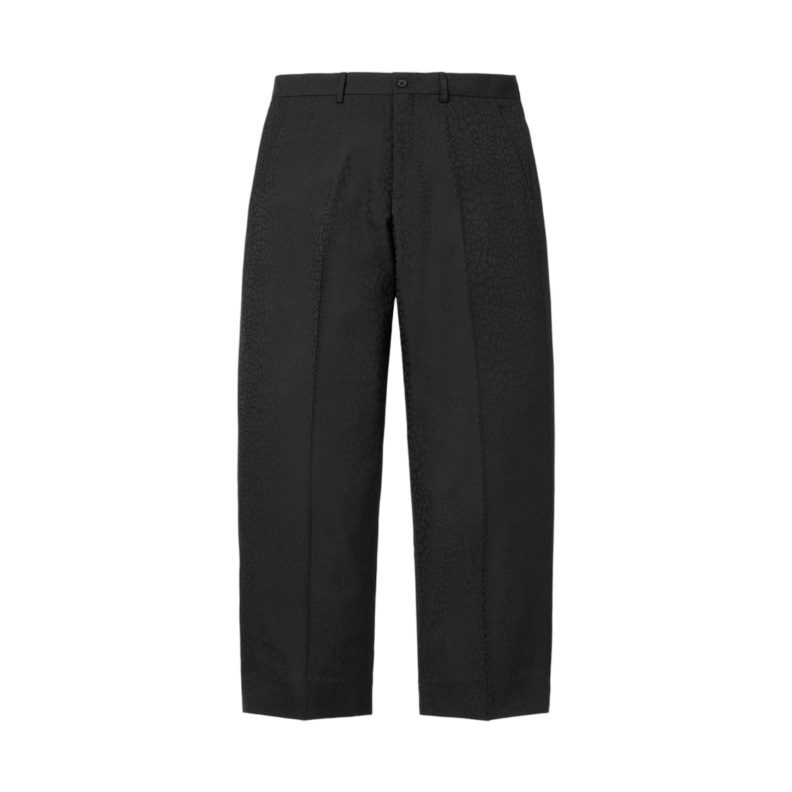 - Supreme Leopard Wool Trouser Black - 26SS