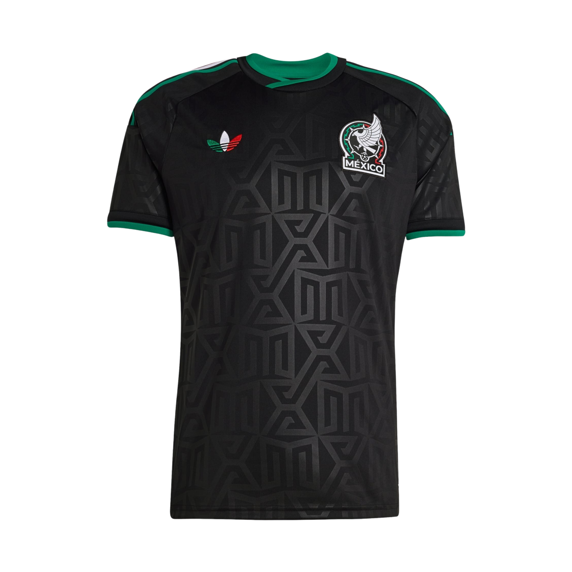 아디다스 멕시코 26 써드 저지 블랙 - KR 사이즈 (논 마킹 버전)(Adidas Mexico 26 Third Jersey Black - KR Sizing (Non Marking Ver.)) - 1