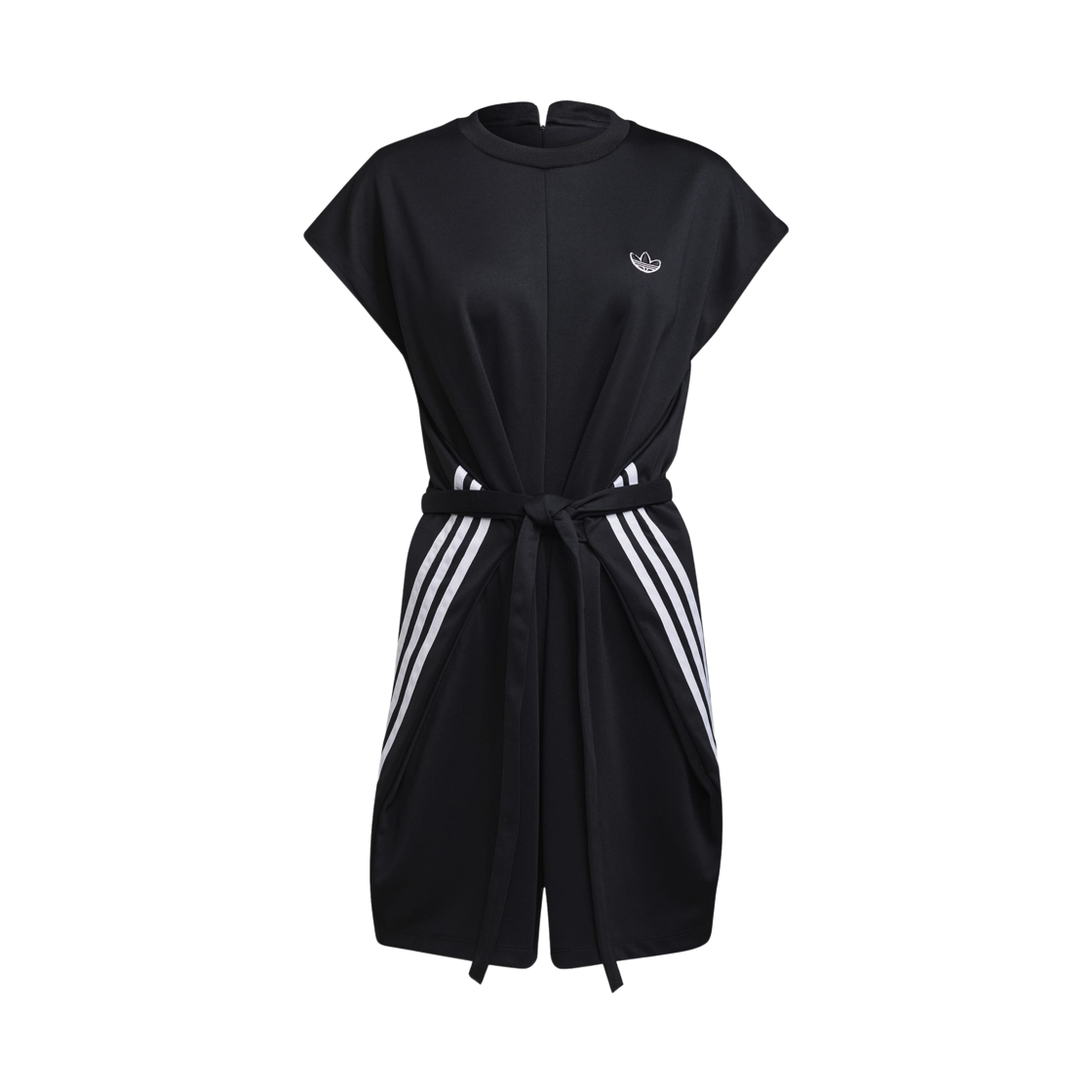 (W) 아디다스 숏 점프수트 블랙 - KR 사이즈((W) Adidas Short Jumpsuit Black - KR Sizing)